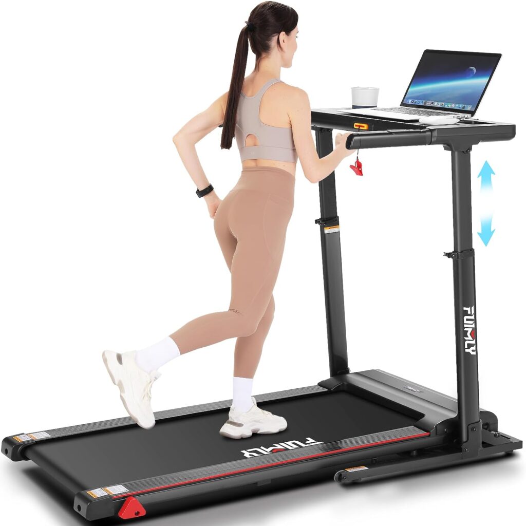 Funmily Treadmill with Desk Workstation